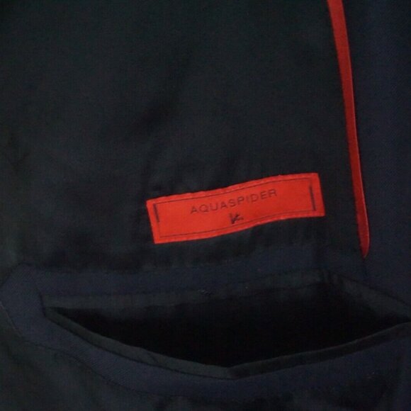 Isaia Napoli Base E Navy Blue Aquaspider Wool Sport Coat Blazer Sz 48R BRAND NEW - Picture 10 of 10